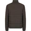 Emporio Armani EA7 Stand Collar Logo Long Sleeve Down Jacket Men Outerwear Brown 8NPB06-PNE1Z-1866