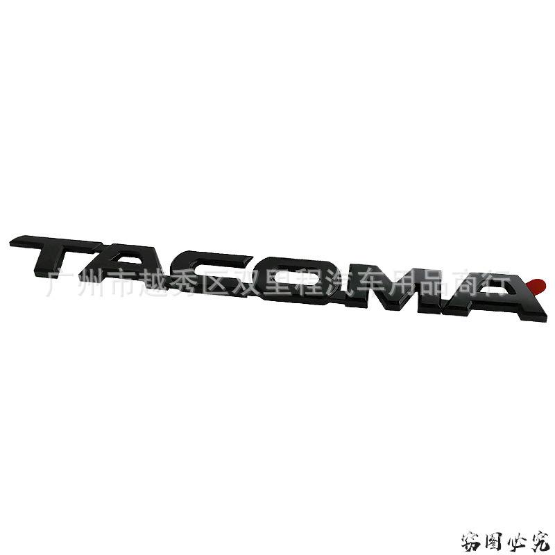 Applicable To Tantu Logo TACOMA Toyota Pickup Truck Label Takuma Modified Rear ABS Car Side Label