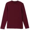 Velvet Semi-High Neck Long Sleeve Women's Plus Size Autumn T-Shirt