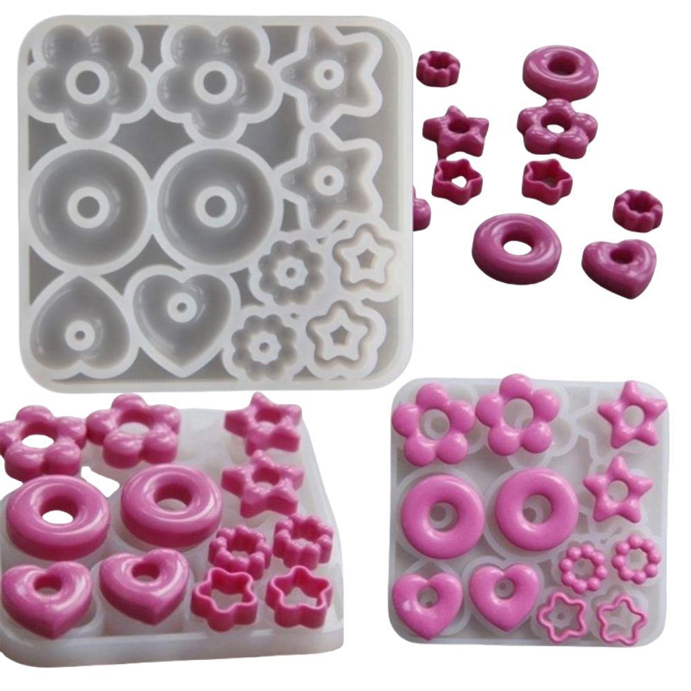 Multifuntional Jewelry  Earrings  Molds Star Keychain Molds  For DIY Enthusiasts