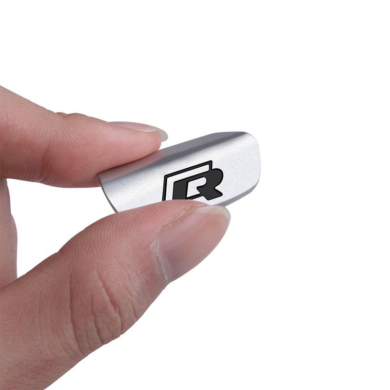Car Steering Wheel Decorative Cover R Line Emblem Sticker For VW Scirocco Polo T5 Passat b6 Golf mk5 Tiguan Jetta CC