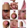 (freckle)Rhode Cream Blush Stick, Natural-Looking Matte Finish Makeup Blush Stick, Hydrating Long Lasting Lightweight Blendable Blush for Cheeks