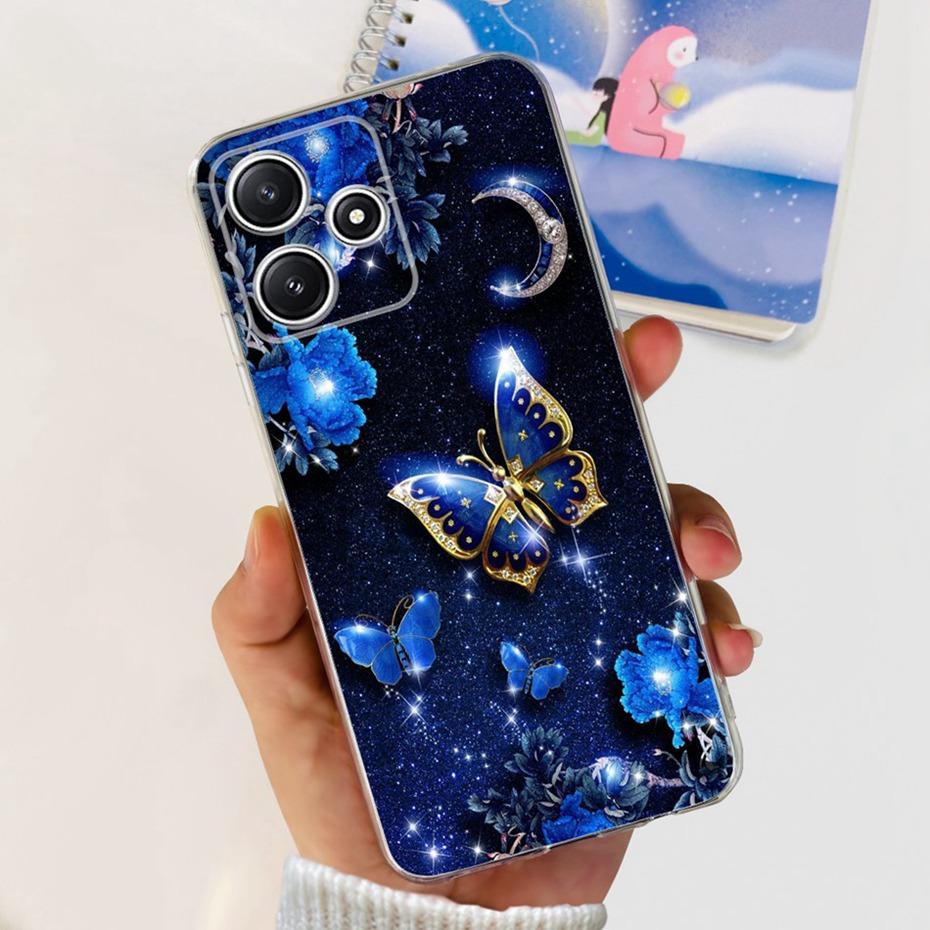 

Cute Love Pattern Phone Case For Xiaomi Redmi 12 5G 2023 Fashion Soft Silicone TPU Bumper For Redmi12 5G Global Back Cover Redmi 12 5G