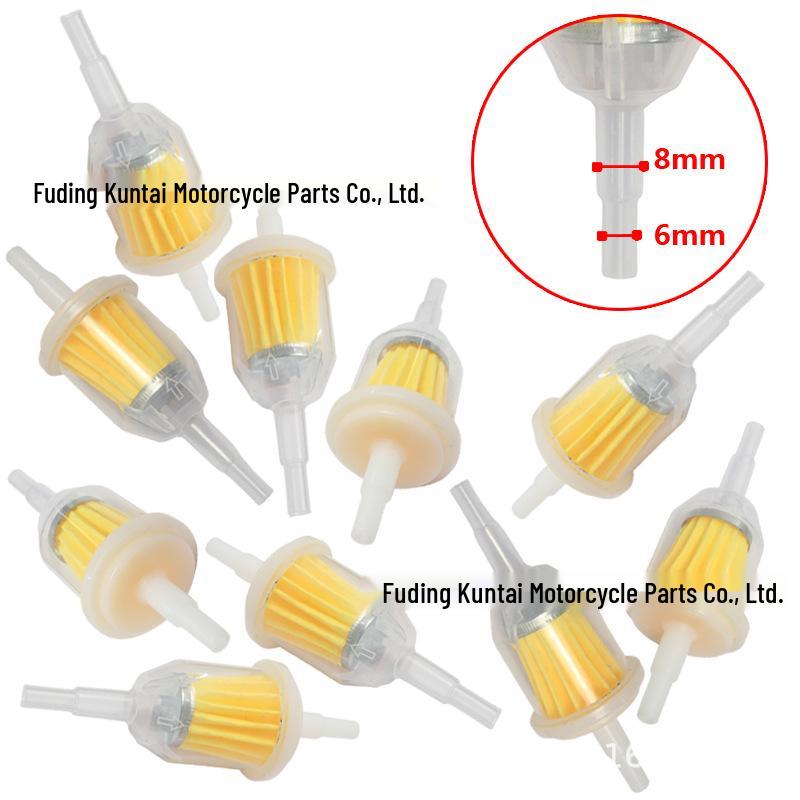 

1 PCS Universal Motorcycle/ATV Off-road Gasoline Filter with Large Oil Cup (6.8mm/8mm)