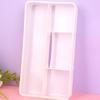 Plastic Storage Box with Tray Nail Art Organizer Toy Storing and Organising Case