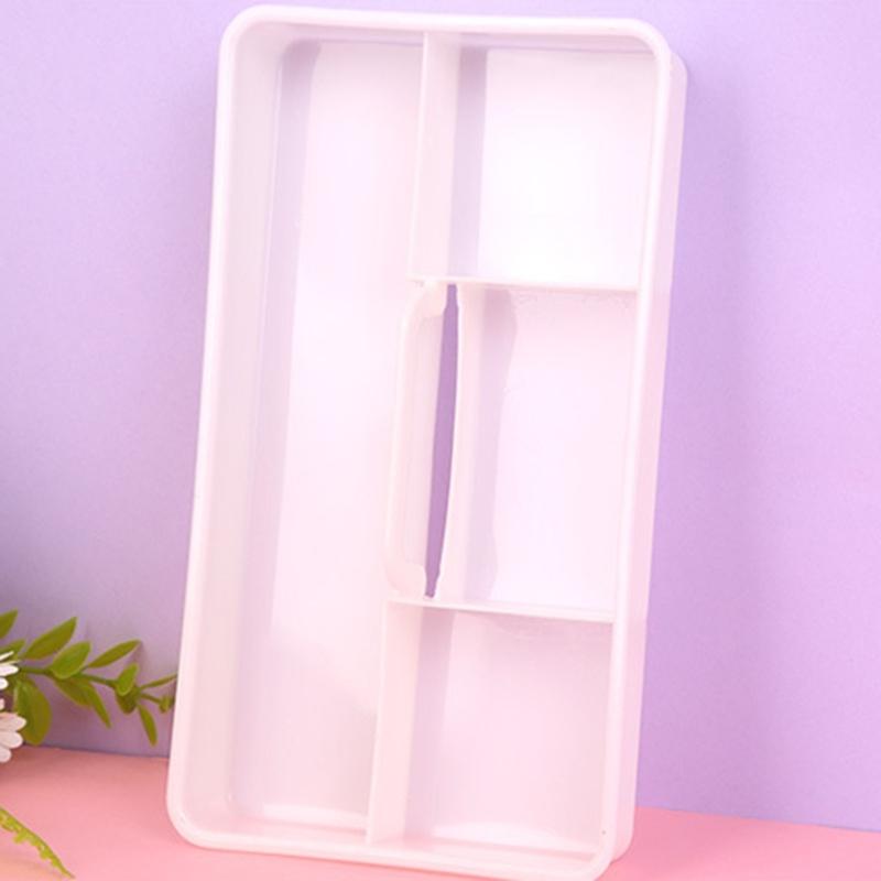 Plastic Storage Box with Tray Nail Art Organizer Toy Storing and Organising Case