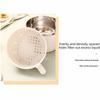 Non-slip Bottom Insulated Ramen Bowl Large Capacity Anti-Scald Handle Noodle Bowl with Drain Basket Reusable Double-layer