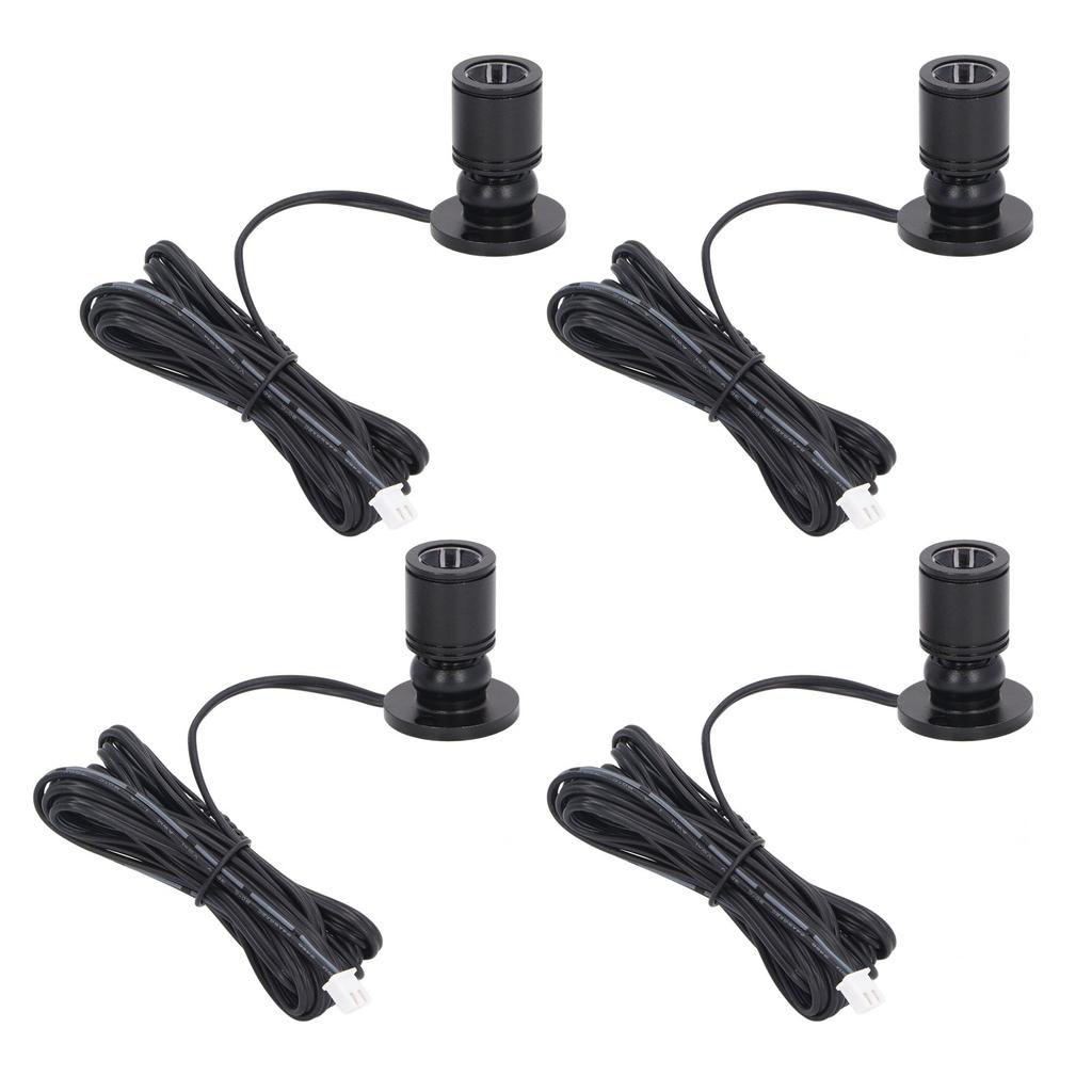 4pcs LED Display Spot Lights 5V Dimmable USB Mini Spotlight for Jewelry Showcase Porch Entryway