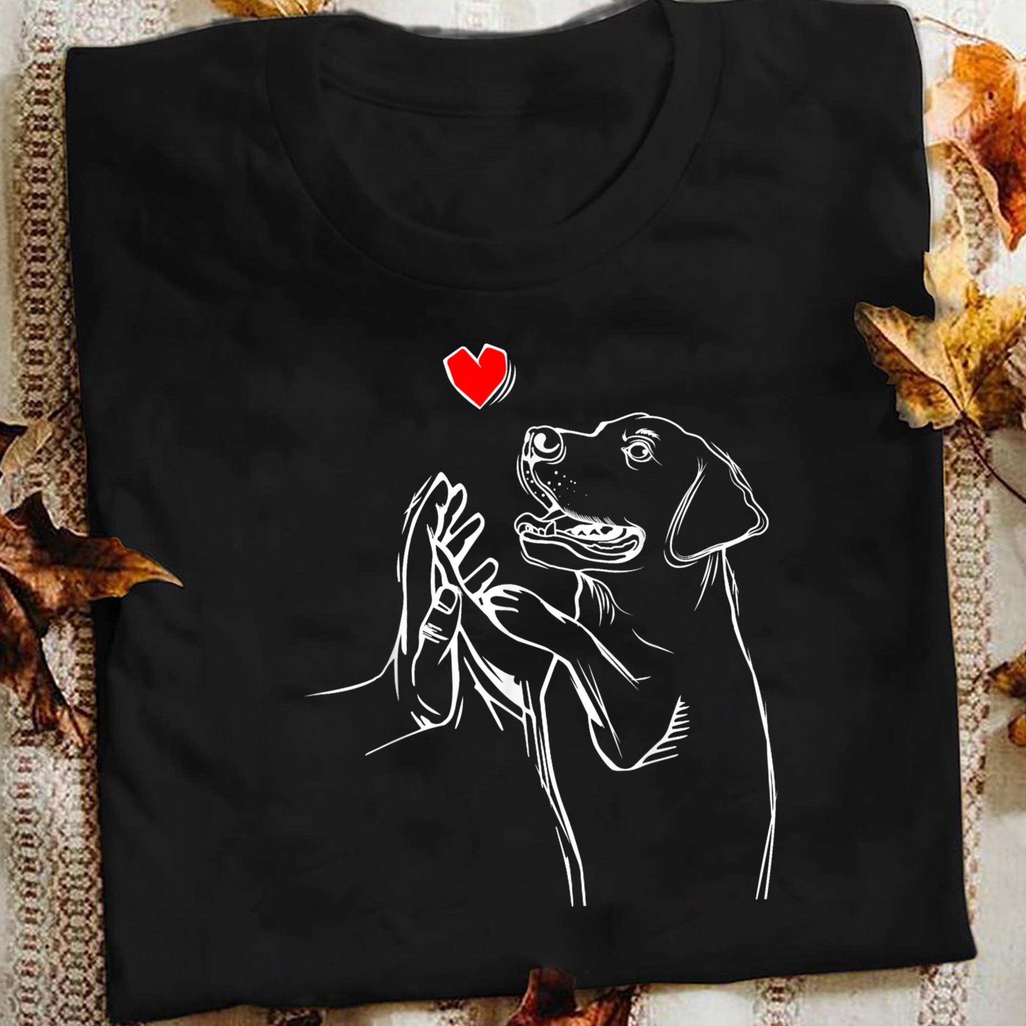 Labrador Retriever Love Golden Black Lab Dad Mom T Shirts Women Tops S чёрный