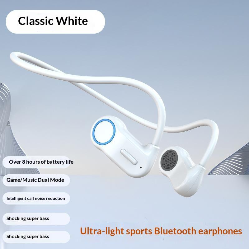 Ultra Light Open Ear Bluetooth Sports Headphones With 8H Playtime And Noise Cancelling Perfect For Running Hiking Gym Daily Use