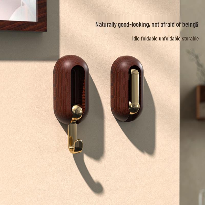 Rotating No-Drill Strong Adhesive Hook for Wall & Door