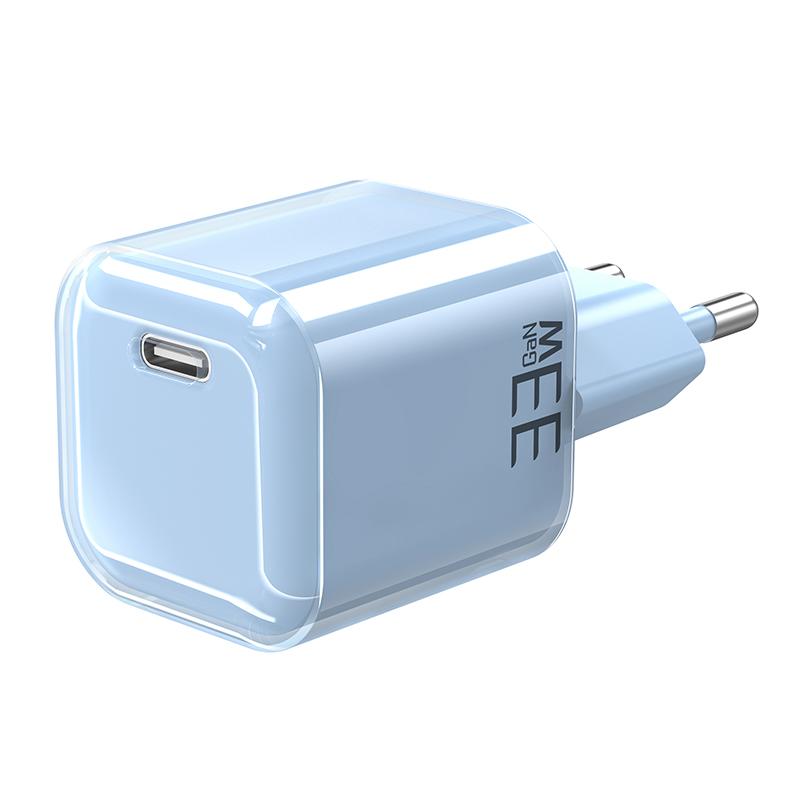 GaN 33W Super Charging Charger EU Plug PD Charging Wall Charger Quickly Charge For Xiaomi Huawei Mini Portable