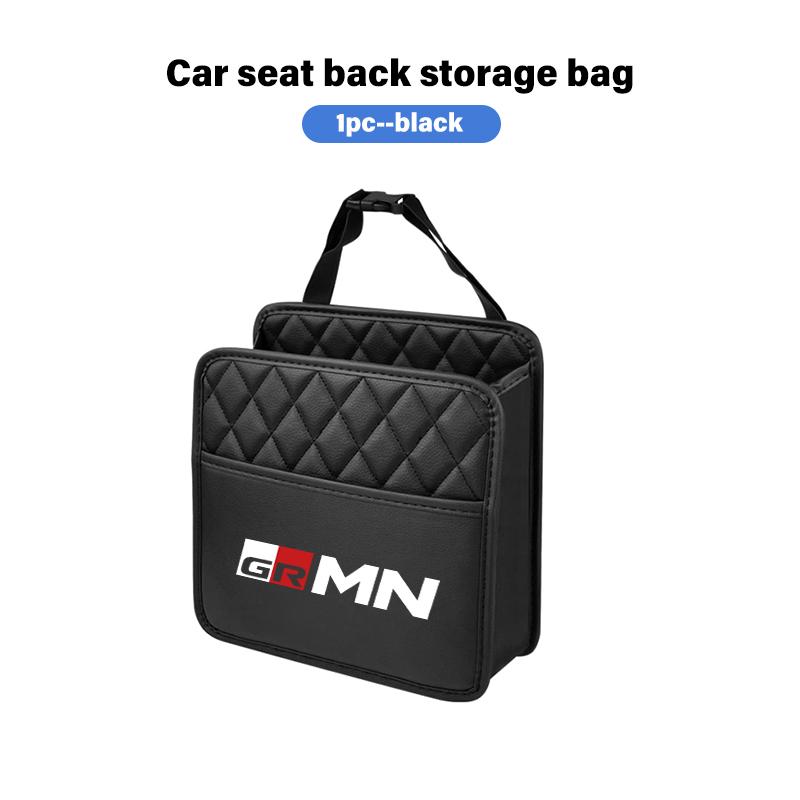 

Car Back Rear Organizer Seat Elastic String Storage Bag Pocket Auto Organizer Interior For Toyota GRsport Hilux Aygo Yaris