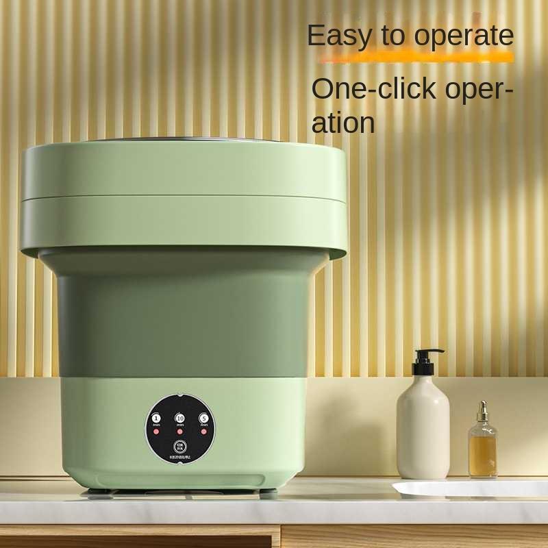 Katlanabilir Mini Çamaşır Makinesi Taşınabilir Mini Çorap İç Çamaşırı Külot Yıkama Makinesi Büyük Kapasite 3 Model Sıkma Kurutmalı