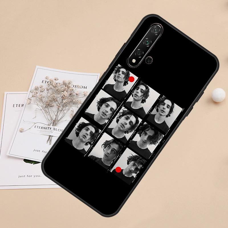 Timothee Chalamet For Huawei Nova Y91 Y61 Y60 Y70 Y72 Y73 Y90 9 10 SE 7i 8i 11i 12i P30 P40 Lite P60 Pro Case