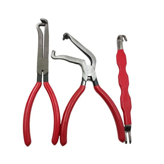 Wire Strippers Automotive Electrical Terminal Connector Separator Removal Tool 2-in-1 Straight Bent Head Disconnect Pliers