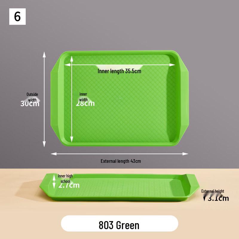 

Ru Han Rectangular PP Serving Tray