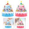 Birthday Cake Play, Making Wishes, Glowing Candles, Interactive Toy, Blowing Out Singing