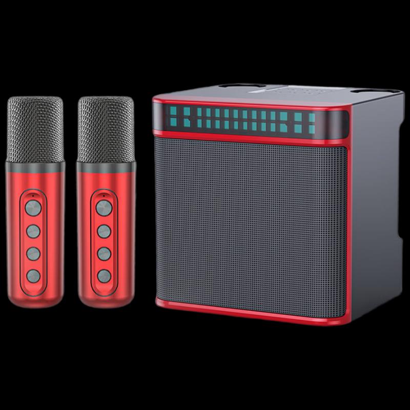 

Jiemengzhe Karaoke Speaker Set with Flashing Lights