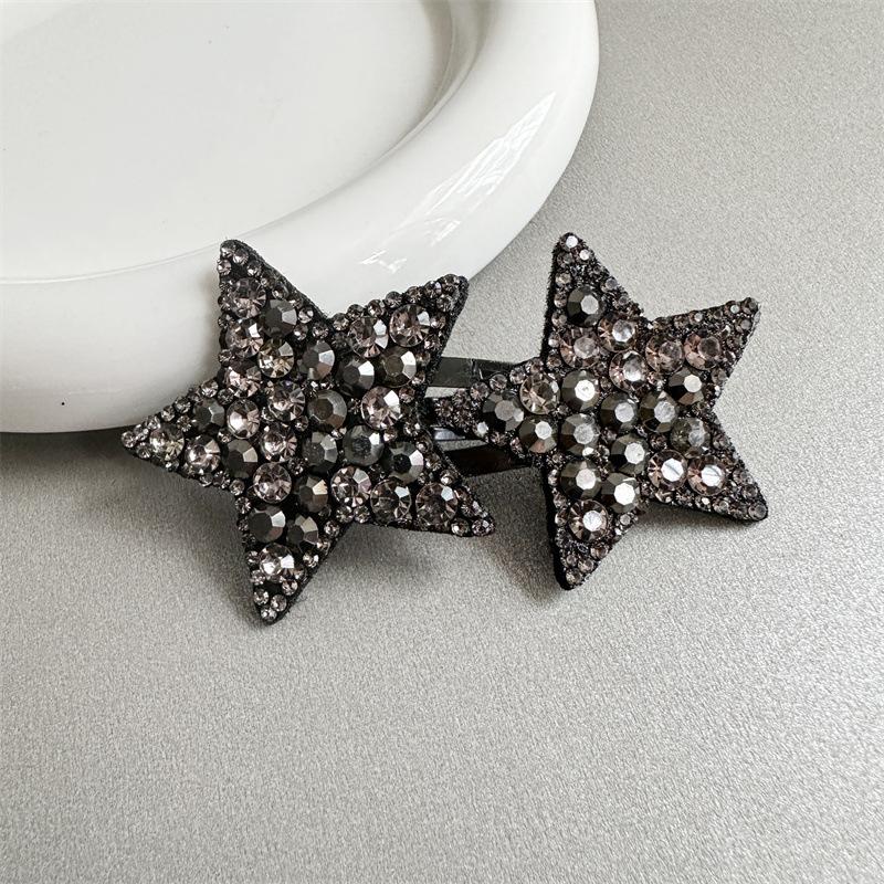 1PC New Cute Princess Pentagram Girls Hairpins Children Headwear Hairgrip Hair Clips Barrettes Hair Accessories