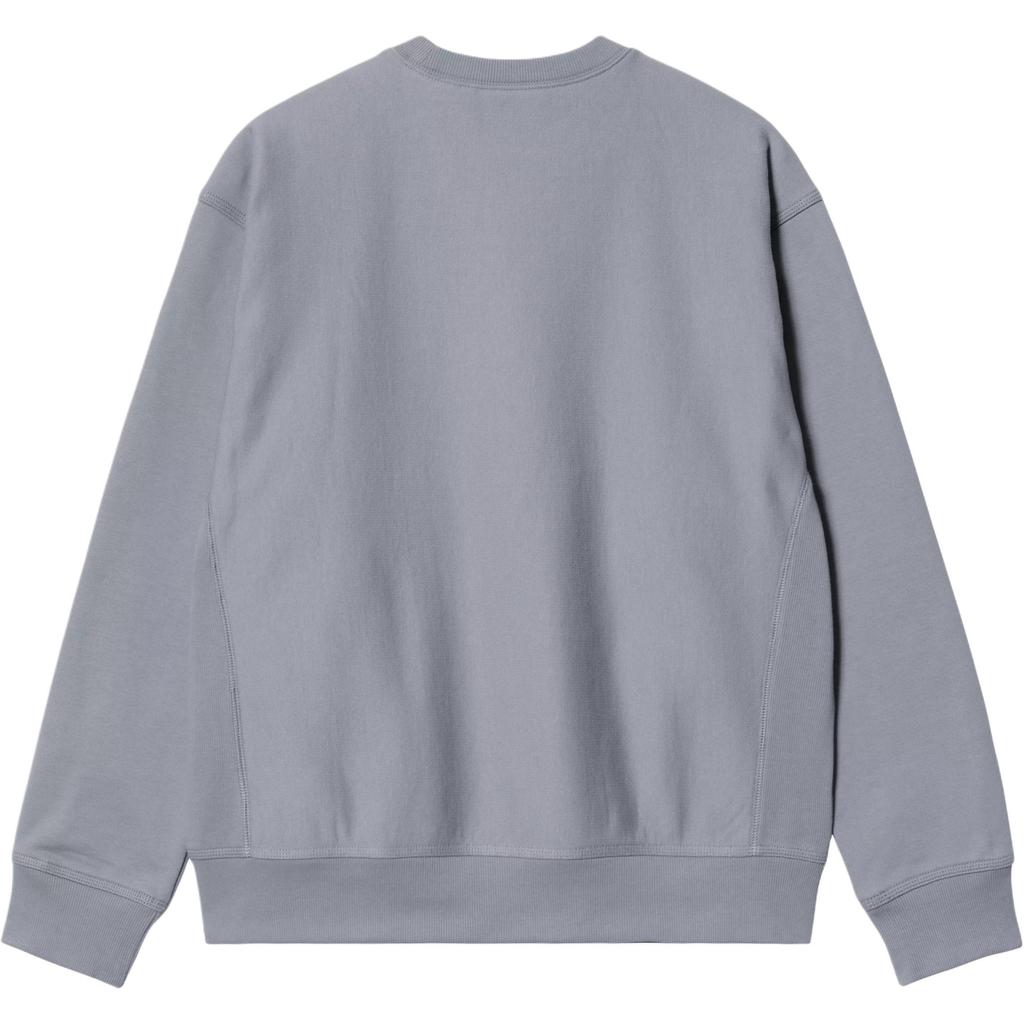 Carhartt WIP SS26 American Script Sweatshirt Casual Round Neck Comfortable Simple Long Sleeve Unisex Sweatshirt I025475-3RH-XX