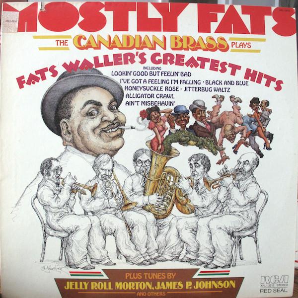 

LP Record CANADIAN BRASS Mostly Fats ARL13212 RCA Red Seal 1979 US Jazz Used