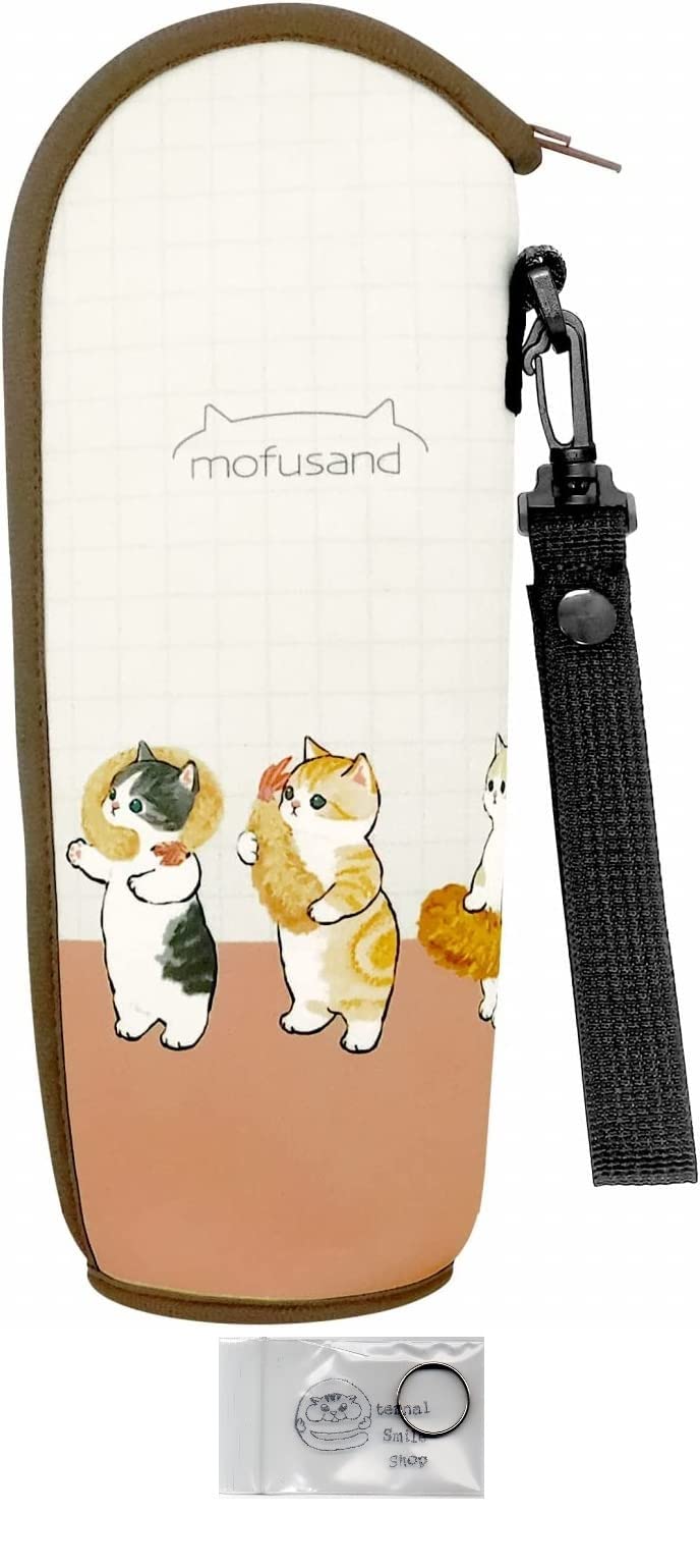 

Бутылка Mofusand 500 мл Чехол для бутылки Держатель для бутылки Эби-нян, Изолированная, Вместимость, Крышка, (Пластиковый держатель, кольцо)