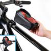Bike Frame Bag EVA Hard Shell for Riding Top Tube Bike Bag with Quick Release for Mountain Road