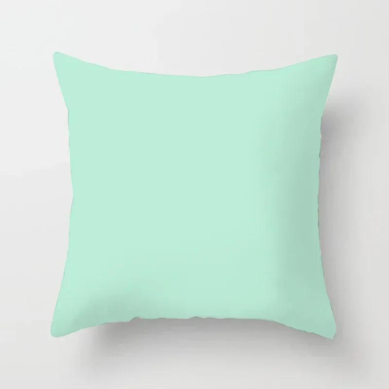 45x45cm Light Blue Green Mint Cushion Cases Modern Geometry Print Boho Decorative Pillowcase Sofa Couch Throw Pillows