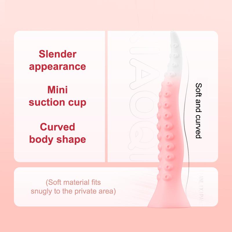 Silicone Octopus Long Anal Butt Plug Monster Dildo Penis Anus Vagina Dilator Tentacle Animal Couple Sex Toys Adults Goods