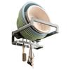 Telescopic Punch-Free Washbasin Storage Rack Wall Mounted No Drill Basin Holder  Bathroom