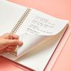 Wengu A5 Removable Loose-leaf Book B5 Plastic Coil High-value Notebook