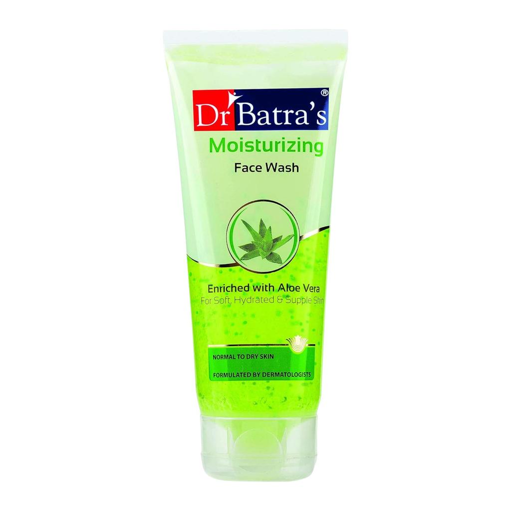 Dr Batra's Moisturizing Face Wash 50g Pack Of 1 For Men And Women Clear Skin Protection
