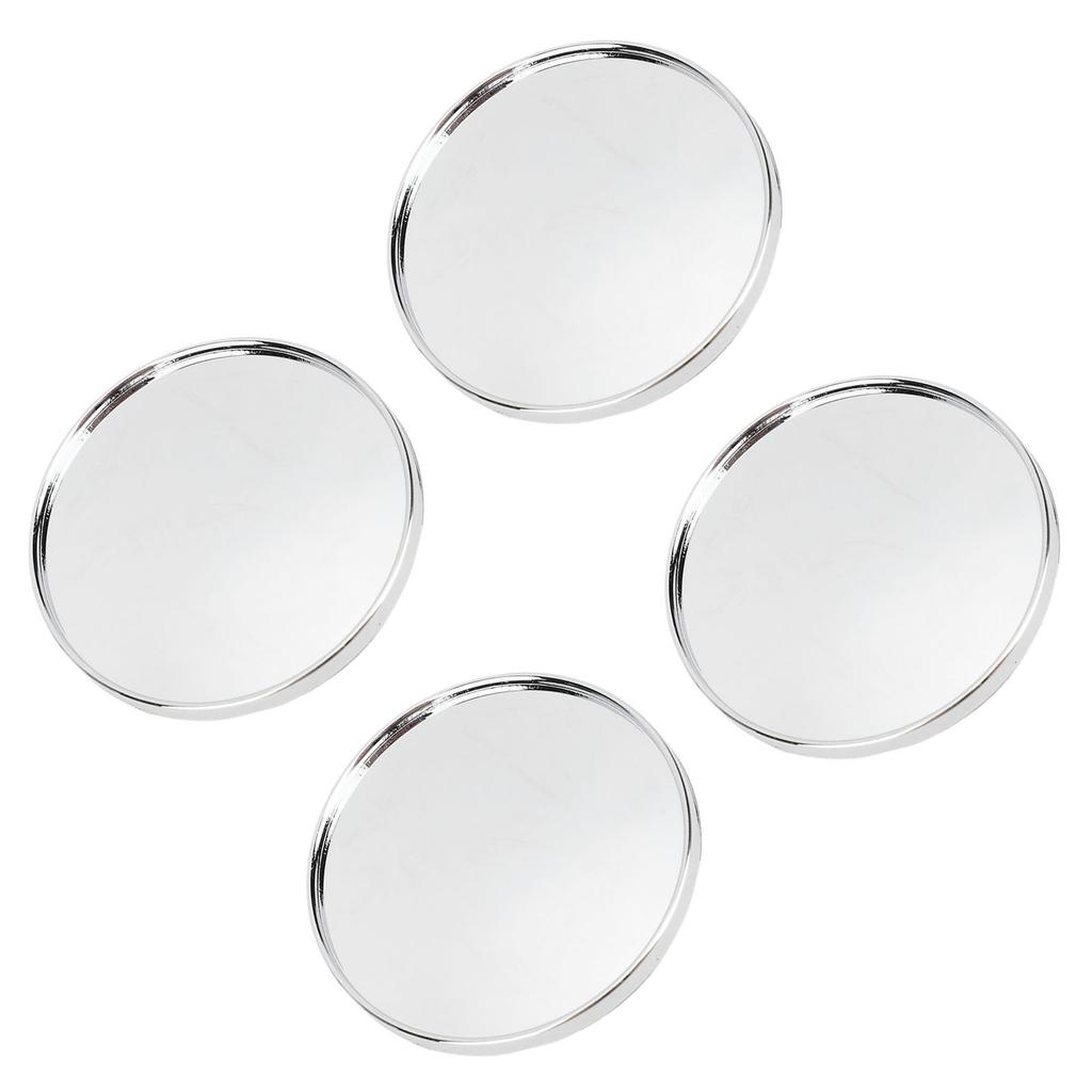 4pcs Wheel Center Caps Fashion Appearance Universal Center Hub Cap Cover for Most Vehicles 59mm Outer Dia 51mm Inner Dia Electroplated