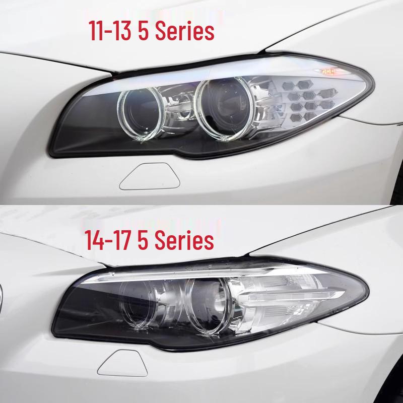 Compatible Daytime Running Light Guide Ring for 2014-2017 BMW 5 Series F10/F18 Headlights