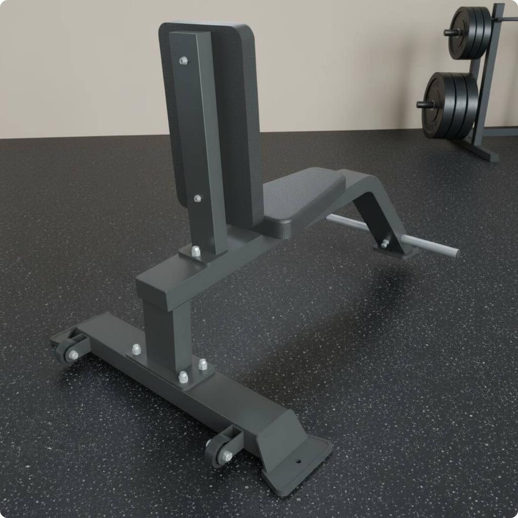 Shoulder Press Bench Commercial Grade Fitness Gear Stable Base for Gym