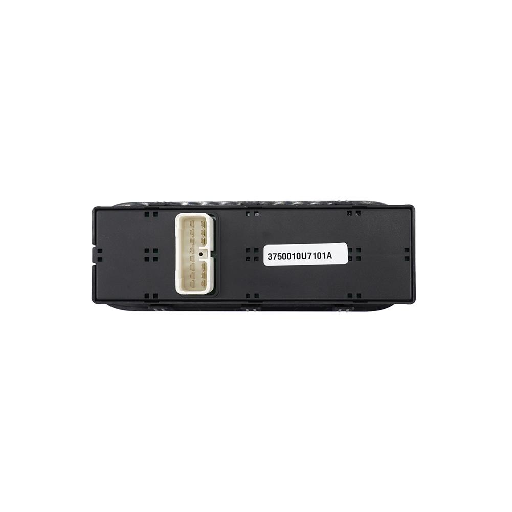 Newest Wholesale Automobile Accessories Hot Sale Button Glass Black Front Left Driver Plastic Side Lifter Switch