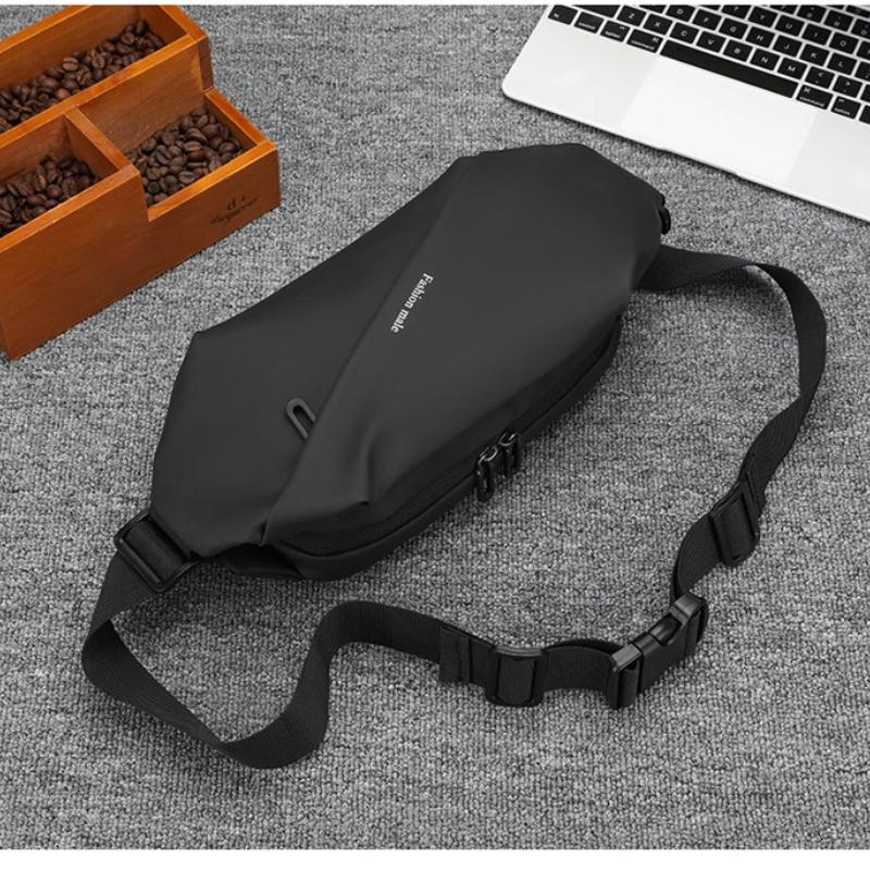 Multifunktions-Umhängetasche Anti-Diebstahl-Schulter-Messenger-Taschen Männliche wasserdichte Kurzreise-Pu-Leder-Brusttasche Pack 8641