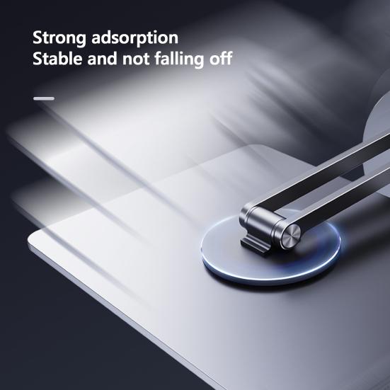 Foldable Phone Holder High Stability 360-Degree Rotating Angle Adjustable Universal Magnetic Desktop