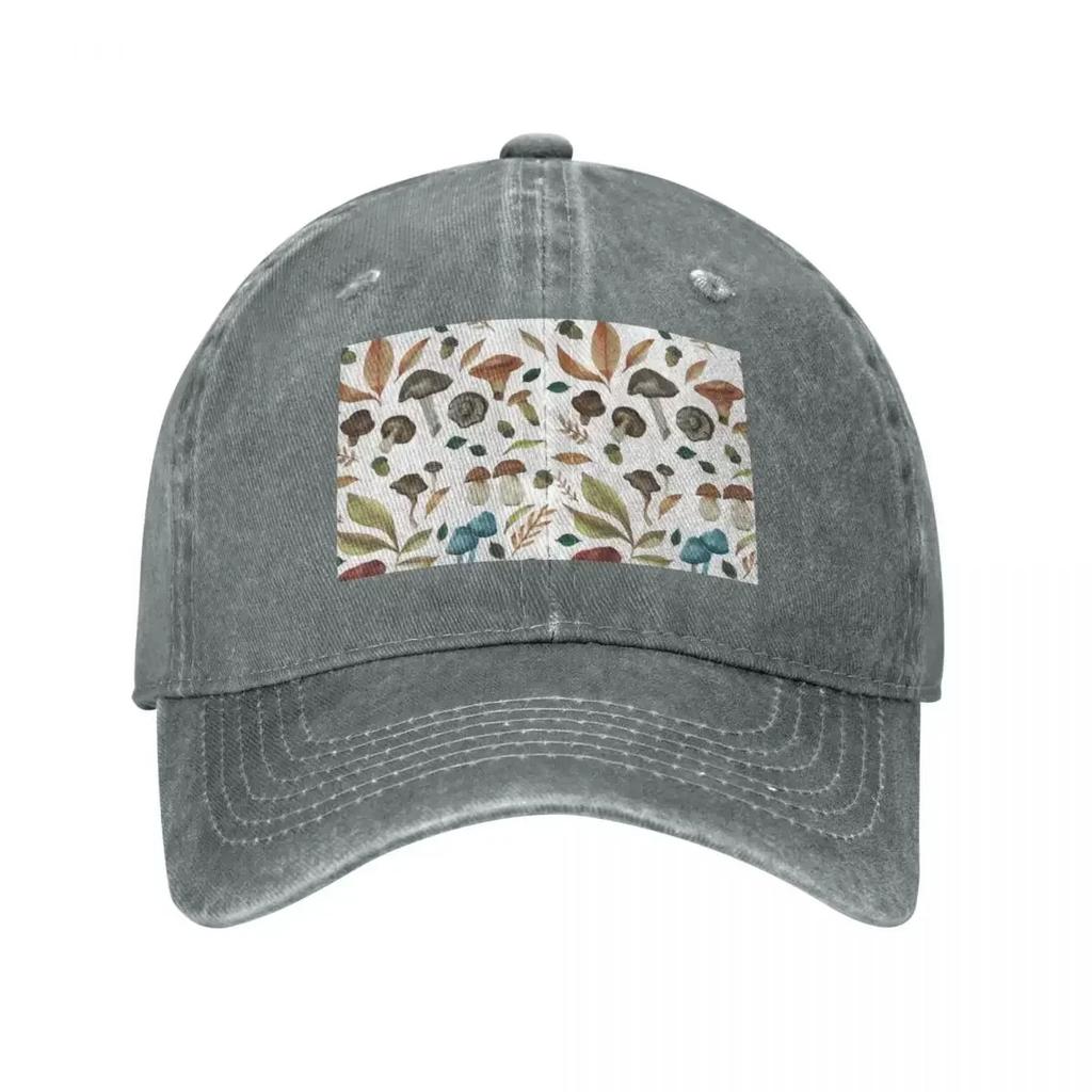 Make the Mushroom Baseball Cap Trucker Cap Sunscreen Hat Unisex Luxury Hats Unisex WomenS