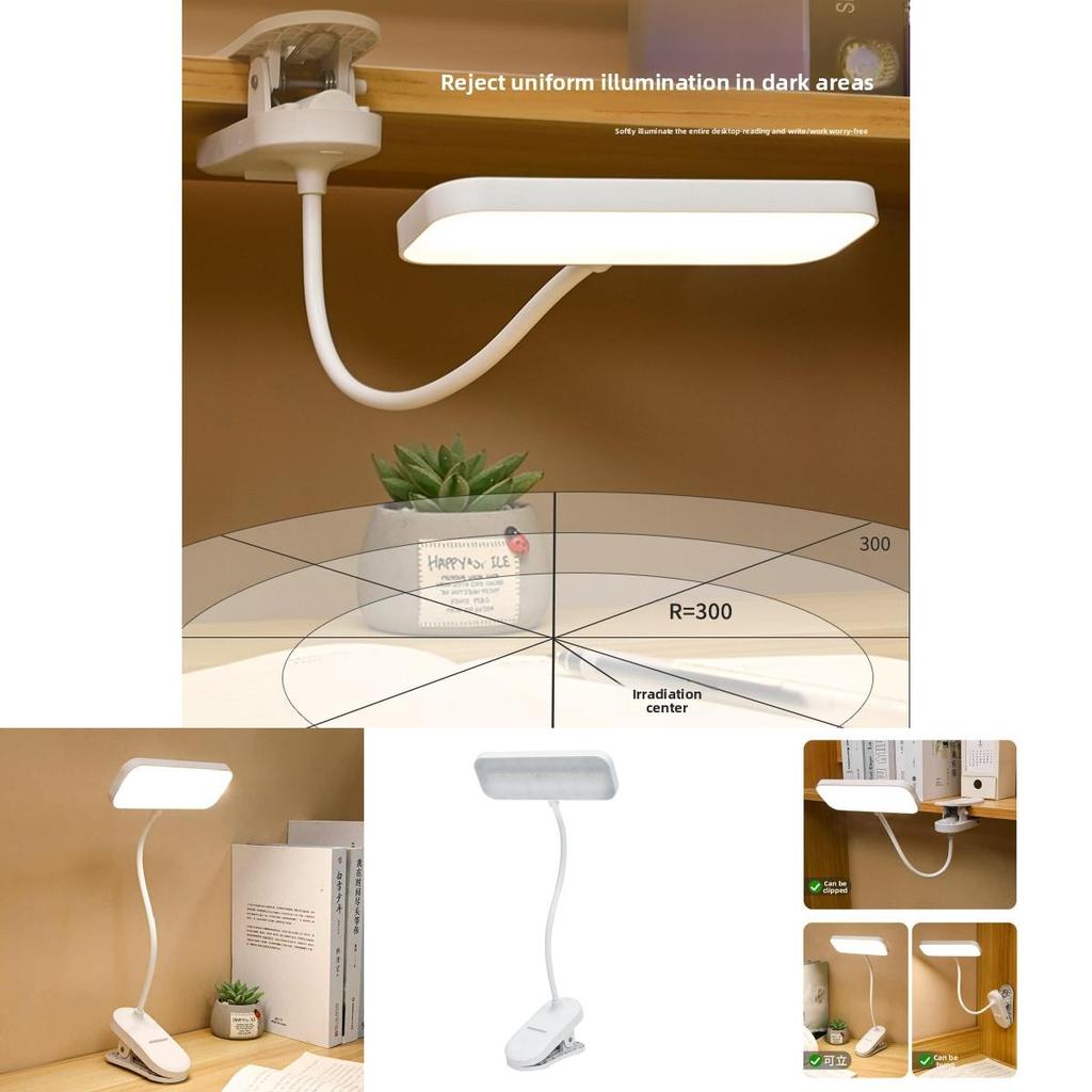 Led Desk Lamp For Students With Touch Control And Adjustable Brightness For Study And Reading