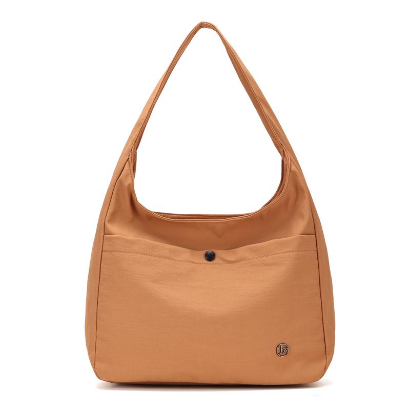 Korean Style Dumpling Crossbody Bag - Large Capacity Nylon Shoulder Bag for Women