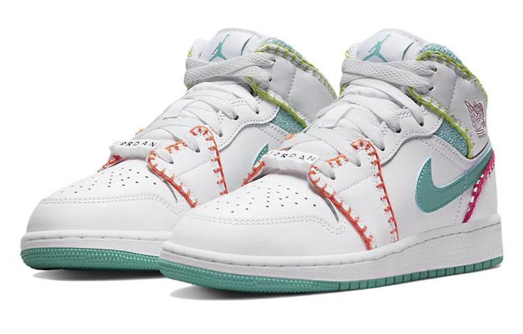 Jordan 1 Mid Multi Knit GS DM6218-100