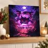 Gengar Custom Name Diamond Painting Personalized 5D Full Drill DIY Diamond Art Home Decor