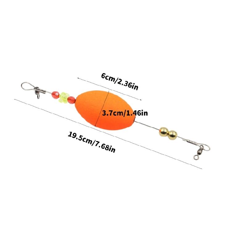Quickly Install Saltwater Fishing Float High Densities Professional Fishing Float for Enhances Angling Performances