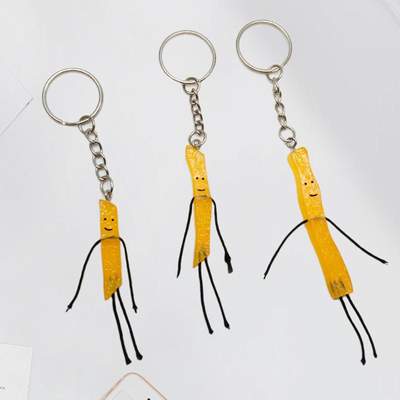 Cartoon Resin  Keychain Bag Pendant Student Couple Backpack Decorations Festive Supplies Creative Gift