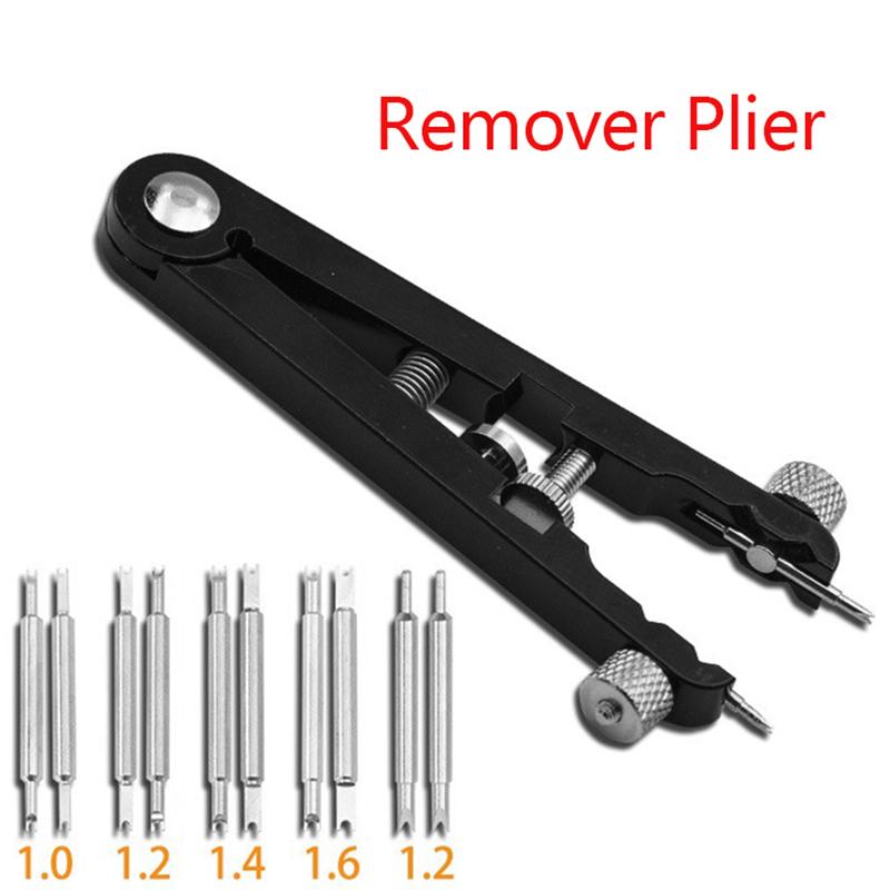 Watchband Opener Wristband Remover Plier V-Shaped Adjuster Pliers Watch Strap Disassembly Assembly Aluminum Alloy Repair Tool