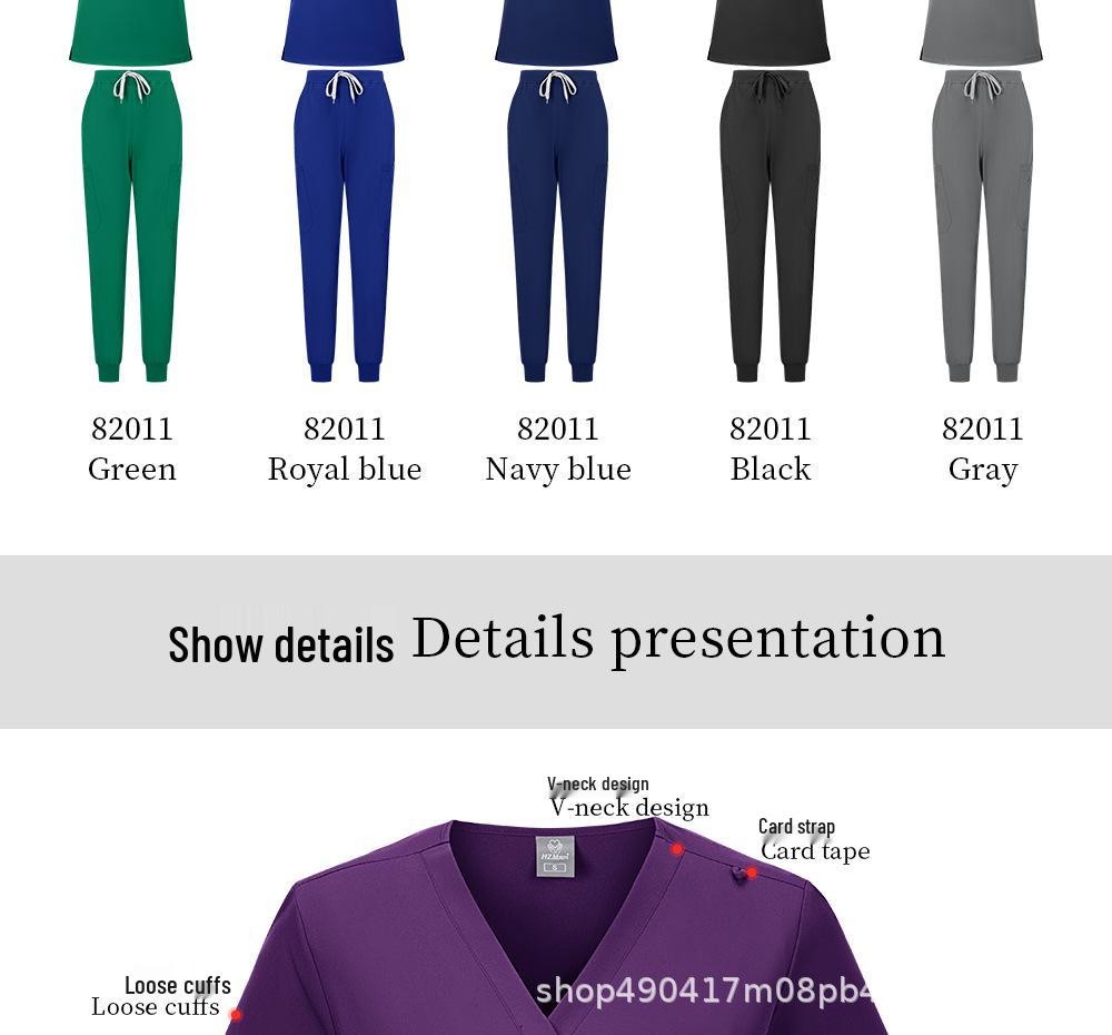 Unisex Medical Scrub Suit for Hospital Operating Room - Breathable, Sweat-Absorbent