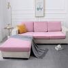 Velvet L Shape Sofa Cushion Covers Luxury Corner Furniture Slipcovers For Living Room Chaise Longue Seat