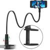 Gooseneck Cell Phone Holder Universal 360 Flexible Phone Stand Lazy Bracket Mount Long Arms Clamp for Phone